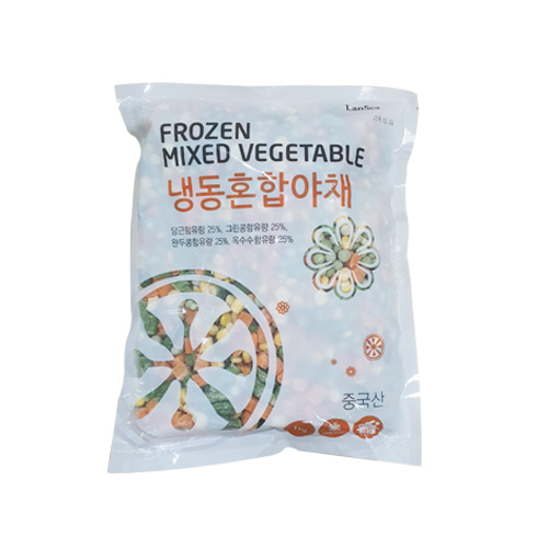 Frozen Mixed Vegetable 랜시 냉동 혼합야채 1kg