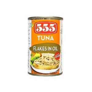 555 Tuna Flakes in oil 555 튜나 플레이크