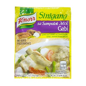 Knorr Sinigang Gabi Mix 노르 시니강 가비 믹스 22g