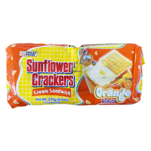 Sunflower Crackers Orange Flavor 썬플라워크래커