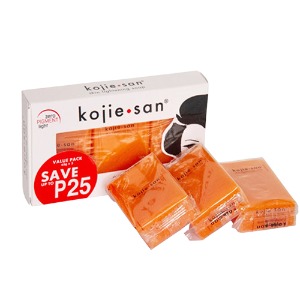 Kojie san -skin lightening soap 3 bars [65g*3] 코지산 비누 스킨 라이트닝