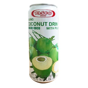 Tasco Young Coconut Juice with Pulp(Buko Juice) 타스코 영코코넛 부코주스 500ml