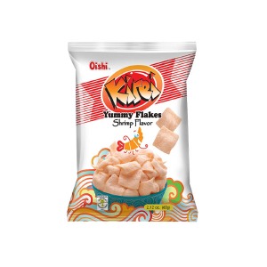 Oishi Kirei Yummy Flakes Shrimp Flavor 오이시 키레이 야미 플레익스 새우맛 스낵