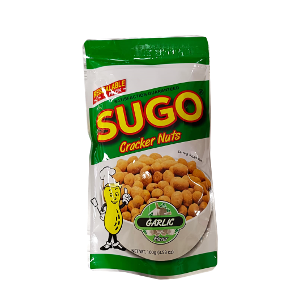 Sugo Cracker Nuts Garlic Flavor 수고 크래커 넛츠 마늘맛 땅콩 스낵