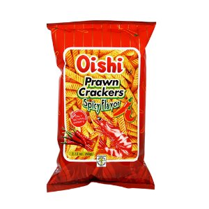 Oishi Prawn Crackers Spicy  오이시 새우깡 매운맛